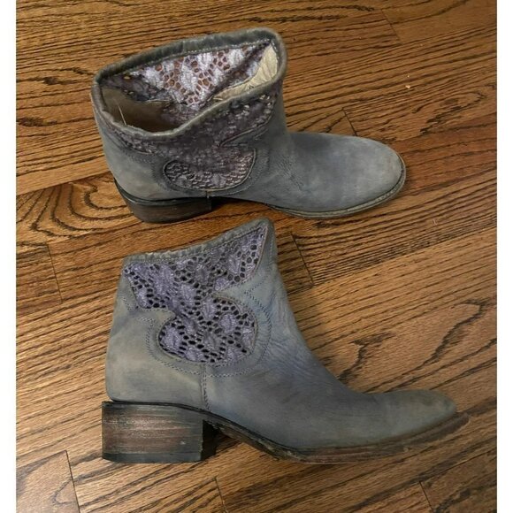 Freebird by StevenCabcro Lace Boot Sz 8